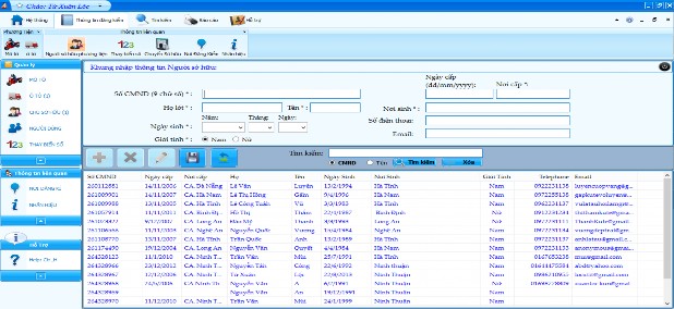 Hình 4 6 Giao diện quản lý người sở hữu  Giao diện Chuyển sở hữu phương 5