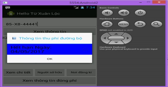 Hình 4 23 Xem thông tin đóng phí của phương tiện 4 2 4 Giao diện nhắn tin đóng 12