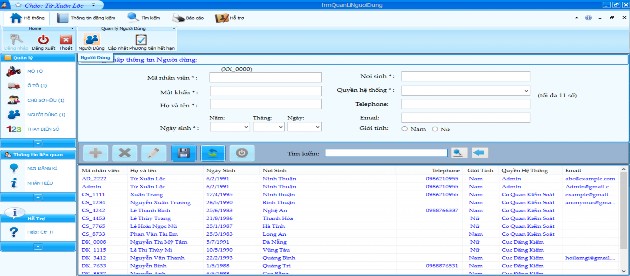  Giao diện Quản lý người dùng Hình 4 15 Giao diện quản lý người dùng hệ 3