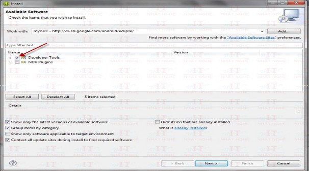 Bắt cầu cho Eclipse và Android Mở Eclipse Chọn Window Preferences Android Trong mục SDK 7