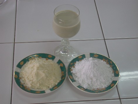 Hình 2 Nguyên liệu sữa bột dịch sữa và tinh bột 2 2 Các quá trình cơ bản 2 2 1 2