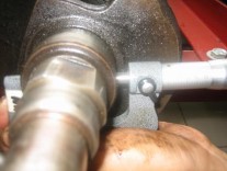 Vị trí mỏ đo của pan me cách vai trục khuỷu 10 mm D 11 D 22  D 11 – D 22  ≤ 5