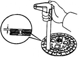 Kiểm tra đĩa ép Kiểm tra bề mặt đĩa ép cháy xước rạn nứt Kiểm tra độ 14