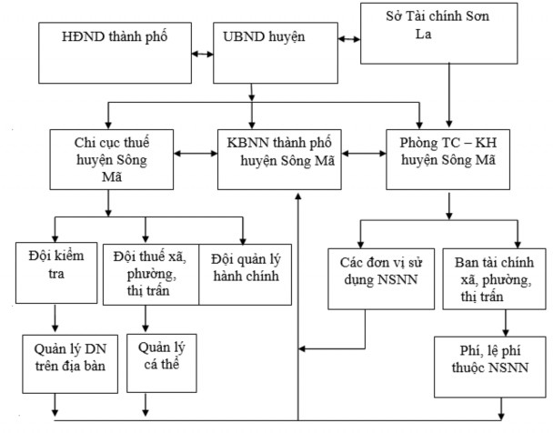 Sơ đồ 2 1 Tổ chức bộ máy quản lý ngân sách nhà nước huyện Sông Mã Nguồn 1