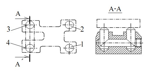 Hình 2 3 Chốt tì tự lựa Ví dụ chốt tì tự lựa 3 và 4 trên hình hình 2 3 Tuy 5