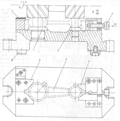 Hình 5 5 Đồ gá phay mặt phẳng của chi tiết dạng càng 1 2 2 Đồ gá phay mặt 5