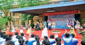 Hình 15 Sinh hoạt chuyên đề Em yêu đất nước Việt Nam của cụm THCS Cổ Lũng 14