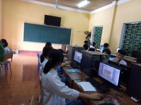 Hình 5 Phòng học môn Tin học trường THCS Phấn Mễ I Nguồn Tác giả Hình 6 Phòng 6