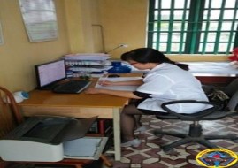 Hình 7 Phòng bộ môn Vật Lý trường THCS Hợp Thành Nguồn Tác giả Hình 8 Phòng Y 8