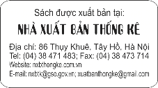 In 1 000 cuốn khổ 16 24 cm tại Nhà xuất bản Thống kê Hồng Việt Số đăng 1
