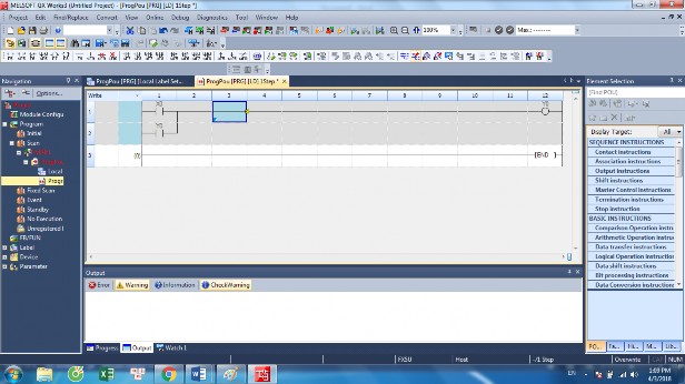 Bước 5 Biên dịch chương trình để kiểm tra lỗi soạn thảo và nạp vào PLC 10