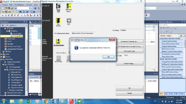 Bước 4 Viết chương trình Trên thanh công cụ lựa chọn các tiếp điểm cuộn 8