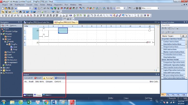 Nếu không có lỗi là Project đã biên dịch thành công Bước 6 Nạp chương trình 1