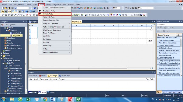 Click Parameter Program Execute Thông báo hiện ra chọn Yes to all và chương trình 2