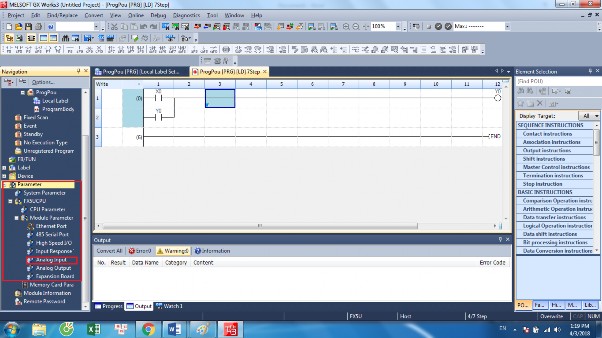 Cửa số cài đặt Analog Input xuất hiện chọn A D Conversion Enable Disable Setting 5