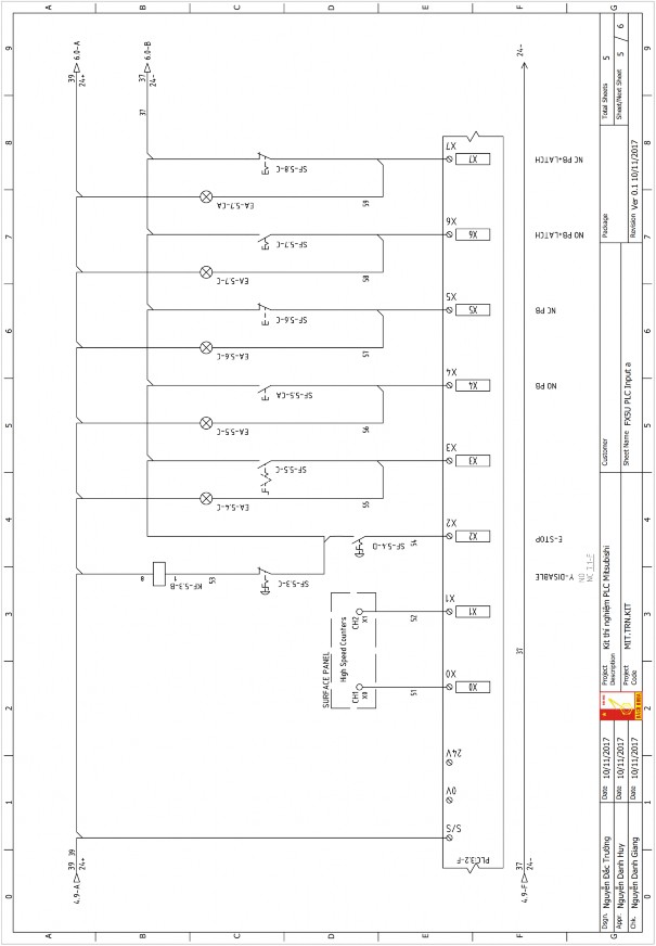 Đào tạo PLC Fx5U - 6 3