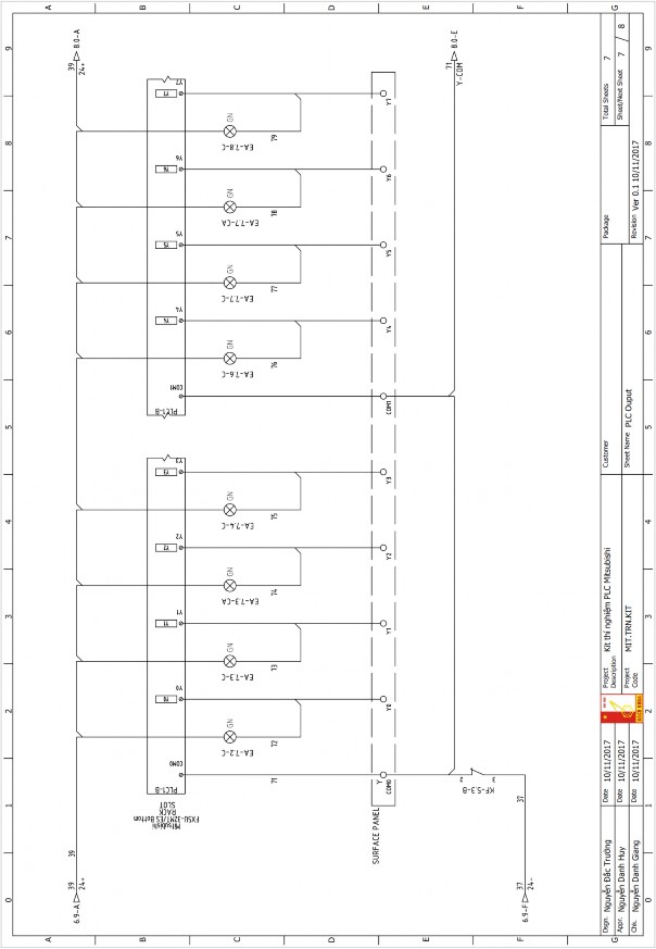 Đào tạo PLC Fx5U - 6 5