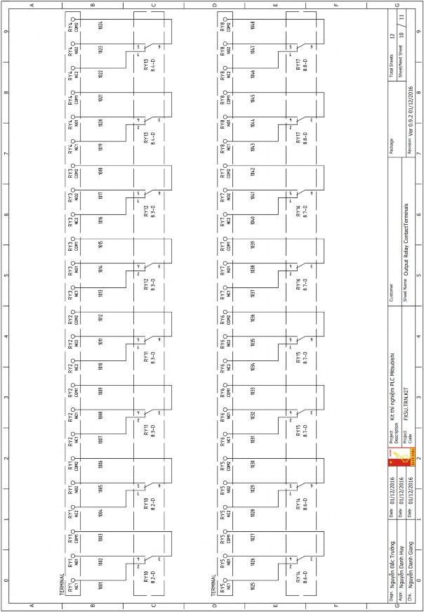Đào tạo PLC Fx5U - 6 8