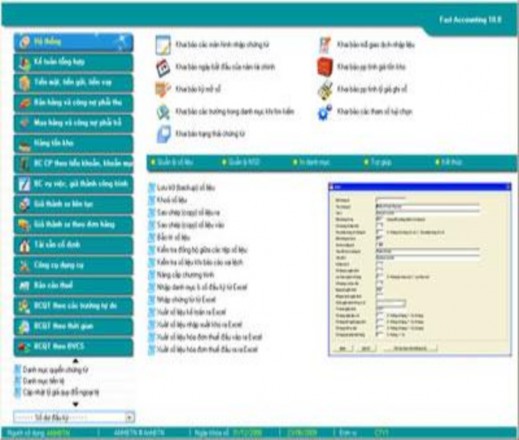 Phần mềm kế toán MISA SME NET 2012 của công ty cổ phần Misa Phần mềm kế toán 2