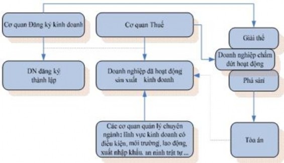 Hình 1 2 Sơ đồ cơ quan quản lý nhà nước theo vòng đời DNNN Nguồn Tác giả xây 1