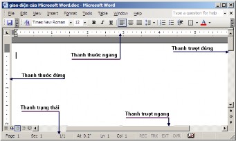 Hình B 13 3 Các đặc điểm trên Word Thiết lập môi trường làm việc Tools 4