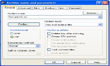 Hình B 21 4 Nén theo chuẩn Zip 21 3 2 Tạo file nén tự bung Trường hợp ta muốn nén 9