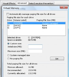 Hình B 23 2 Thay đổi bộ nhớ ảo Có một số game online sau khi cài phải update 1