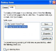 Hình B 3 4 Đưa địa chỉ Web lên Desktop Chọn New nhập địa chỉ Web vào text box 5