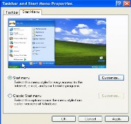 Hình B 3 11 Làm việc với Start Menu Chọn Start menu hay Classic Start menu để thay 3
