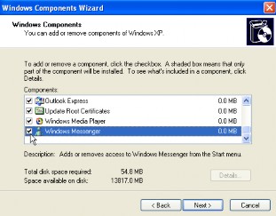 Hình B 4 3 Thêm gỡ bỏ các thành phần Khi thấy nút Details… hiển thị tức là 3