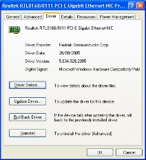 Hình B 6 4 Thông tin Driver Driver Details Xem thông tin về driver cũng như file của nó 1