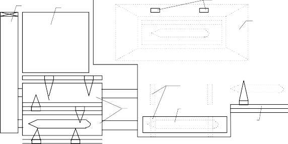 2 1 6 5 8 3 4 7 Hình II 3 Phương án V Tàu được đóng trên bệ với hai dây chuyền 1