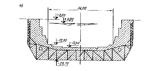 http www ebook edu vn 130 Hình VI 6 Kết cấu buồng ụ khô dạng trọng lực nặng 13