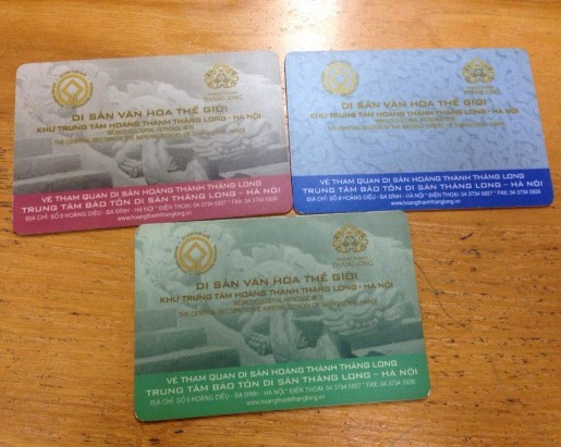 Vé tham quan tại Hoàng thành Thăng Long Nội quy thăm quan tại Hoàng thành Thăng Long 1