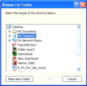 Để đổi tên của Icons nhấn chuột phải vào Icons chọn Rename Để xoá Icons 2