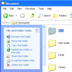 3 5 2 Đổi tên tệp tên thư mục Chọn tệp thư mục định đổi tên Nhấn phải 1