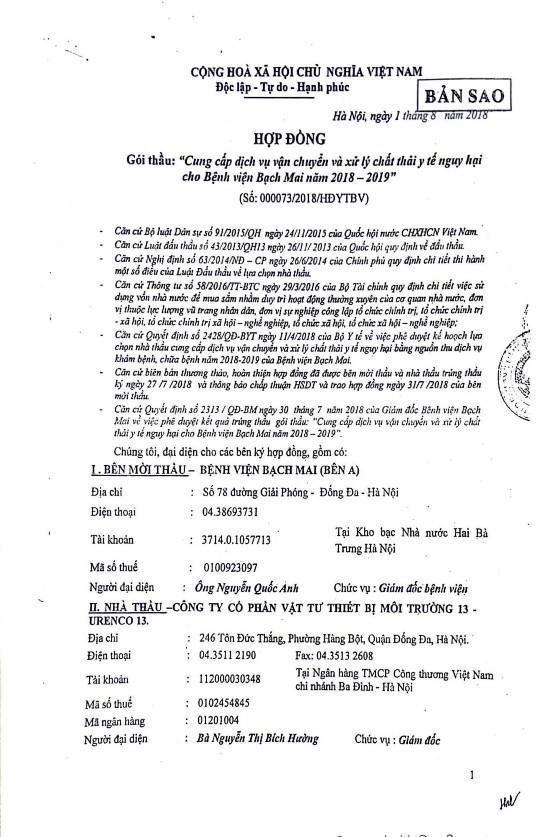 i ii iii 2 Hợp đồng số 000009 2019 HĐYTBV và một số Biên bản Nghiệm thu liên 1