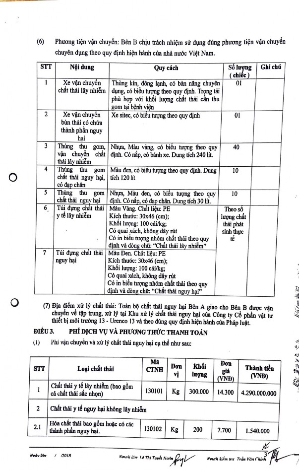 3 Hợp đồng số 000007 2019 HĐYTBV và một số Biên bản Nghiệm thu liên quan vii viii 2