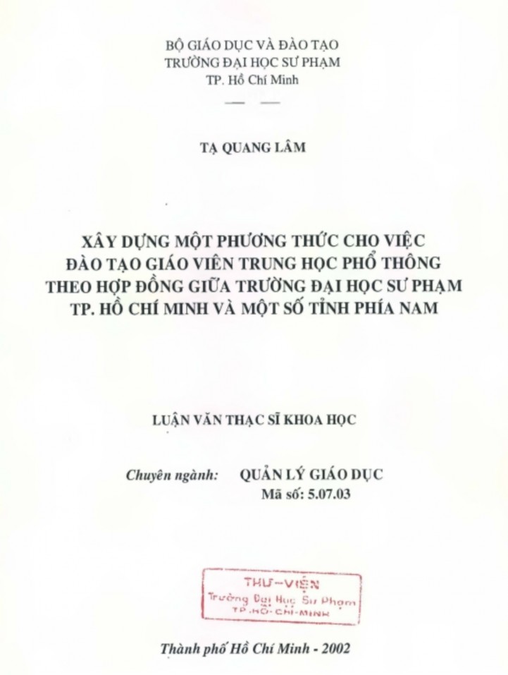 LỜI CẢM TẠ Với tình cảm chân thành tôi xin bày tỏ lòng biết ơn sâu sắc 1