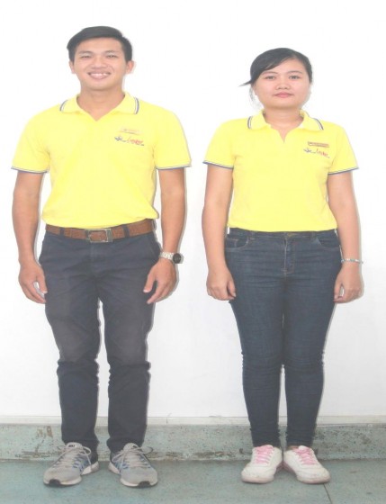 Hình 01 Tư thế trang phục của hướng dẫn viên 3