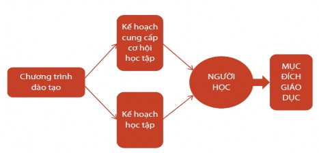 Mô hình thể hiện khái niệm chương trình đào tạo của Hollis và Doak Campbell 1935 2