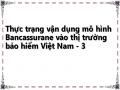 Thực trạng vận dụng mô hình Bancassurane vào thị trường bảo hiểm Việt Nam - 3