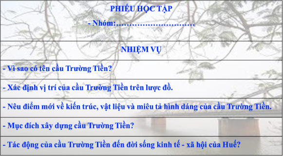 Để trả lời được những câu hỏi trên HS phải có kiến thức về địa danh 2