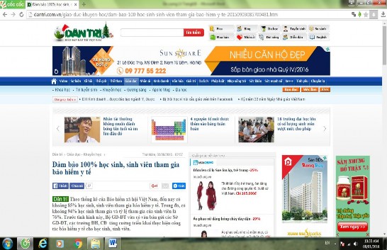 Xin cảm ơn bà Phụ lục 3 MỘT SỐ BÀI BÁO KHẢO SÁT TRÊN BÁO ĐIỆN TỬ BÁO IN 1