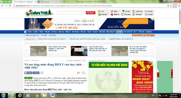 Vấn đề đổi mới việc thực hiện Bảo hiểm y tế học sinh, sinh viên trên báo in và báo điện tử ở Việt Nam hiện nay - 18 2