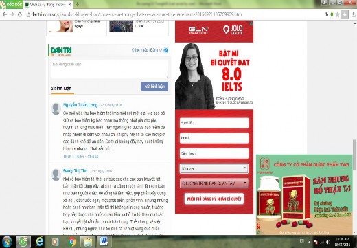 Vấn đề đổi mới việc thực hiện Bảo hiểm y tế học sinh, sinh viên trên báo in và báo điện tử ở Việt Nam hiện nay - 18 8
