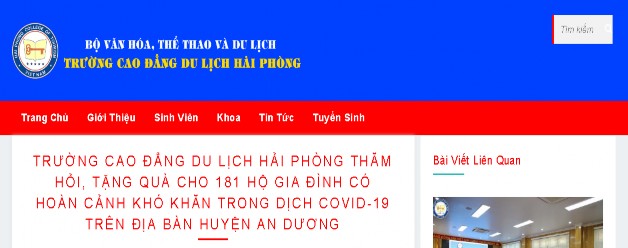 Hình 39 Giao diện trang chi tiết bài viết Khi xem chi tiết bài viết sẽ hiển thị 4