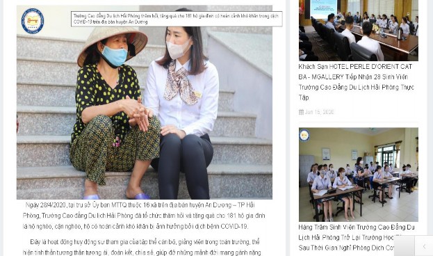 Hình 39 Giao diện trang chi tiết bài viết Khi xem chi tiết bài viết sẽ hiển thị 5