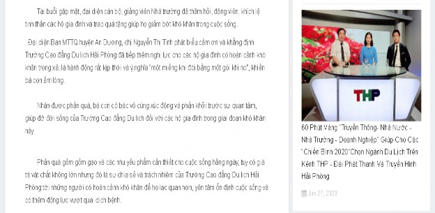 Hình 40 Giao diện trang chi tiết bài viết Ngoài chi tiết bài viết và các bài 6