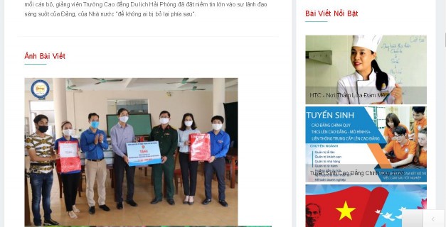 Hình 40 Giao diện trang chi tiết bài viết Ngoài chi tiết bài viết và các bài 7